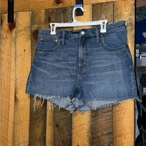NWOT madewell jean shorts